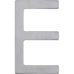 Shop Nu Intersteel huisletter E 100mm rvs