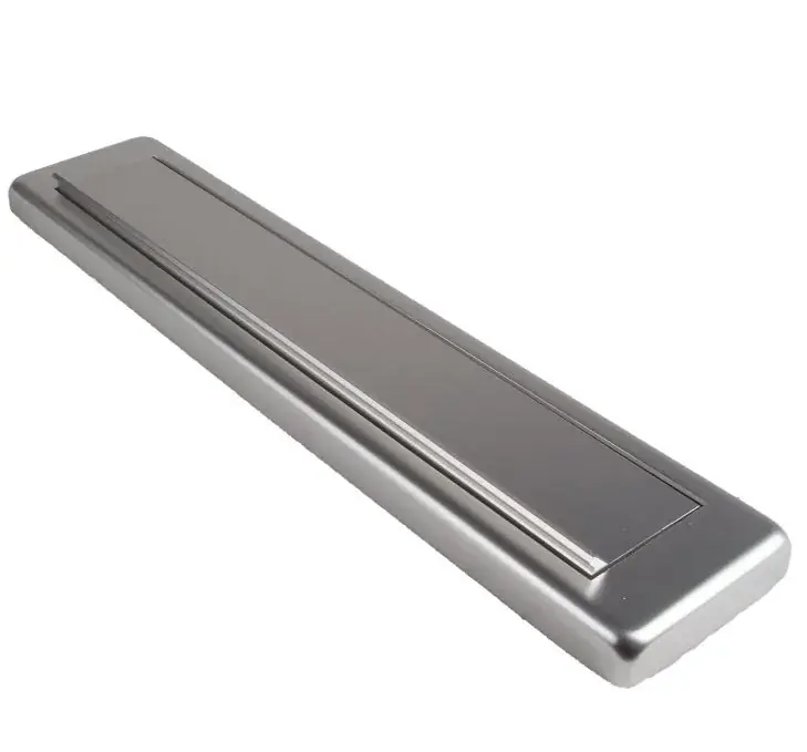 Exclusieve Aanbieding Ami briefplaat Comfort buitendraaiend met veer aluminium geanodiseerd F1
