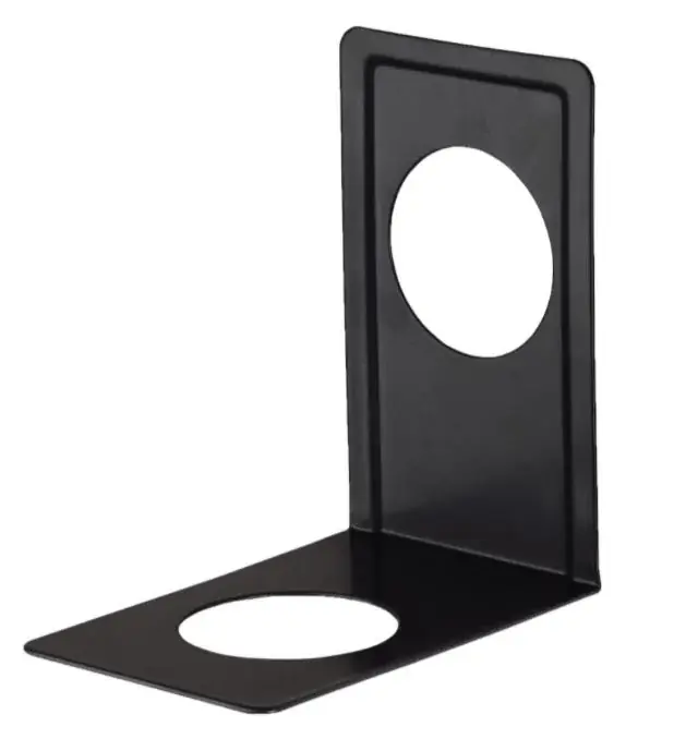 Rechtstreeks Van De Fabrikant Boekensteun hoek 120×130 mm zwart