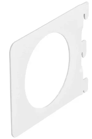 Boekensteun recht 142×118 mm wit gelakt Gecertificeerd