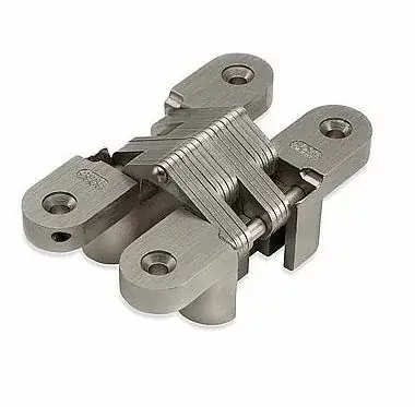 Beperkte Voorraad Scharnier SOSS 101 NP 9.5×042 mm deurdikte ca. 13 mm zamak vernikkeld