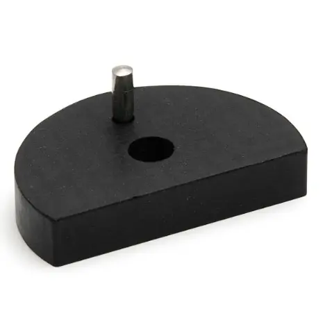 Betrouwbaar DX Ophoging deurstopper met zijbuffer 55 mm
