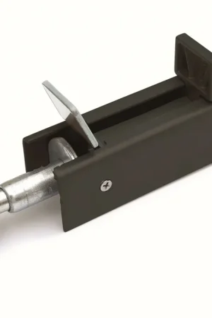 Deurvastzetter voetstift 30×122 mm zwart Meest Verkocht