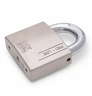 Snelle Levering DX Hangslot DX PRO-line HSPRO 50 O SE zilver SKG1