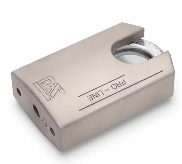 Laatste Kans DX Hangslot DX PRO-line HSPRO 50 C SE zilver SKG1