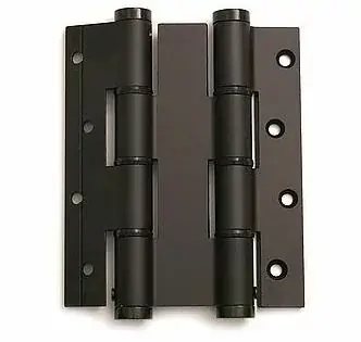 Bestseller Deurveerscharnier dubbelwerkend 120×30 mm aluminium zwart