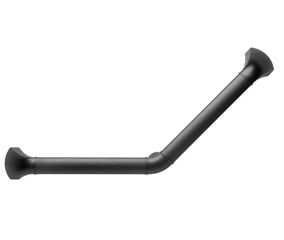 Betrouwbaar SecuCare wandbeugel hoek 45° zwart