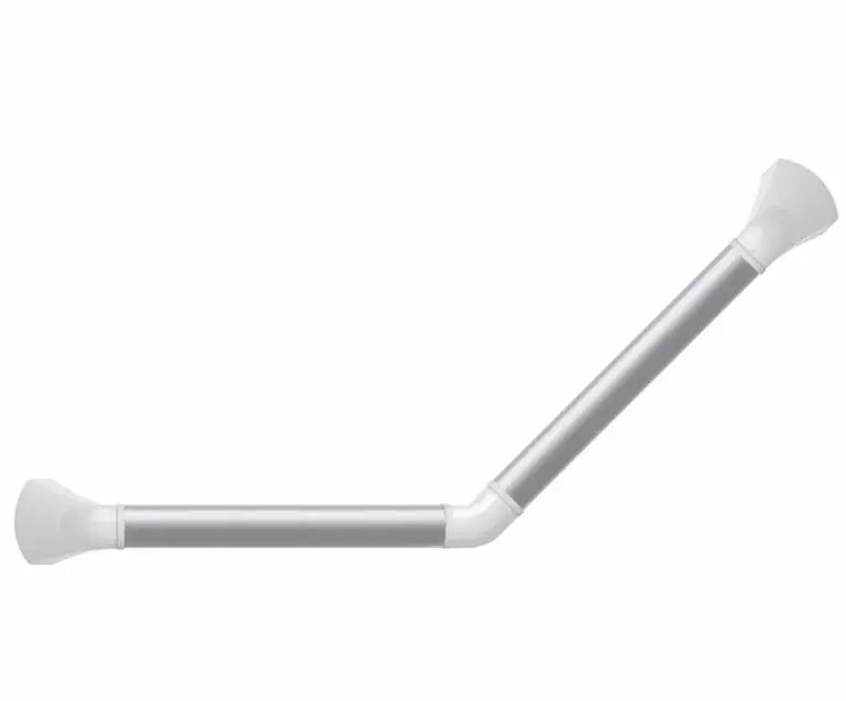 SecuCare wandbeugel hoek 45° blank geanodiseerd/mat wit Bestseller