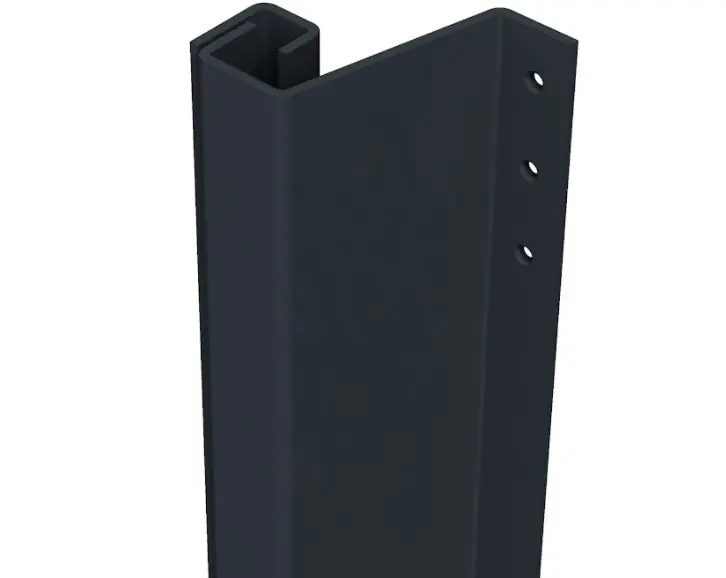 Lage Prijs SecuStrip anti-inbraakstrip Plus buitendraaiend 2300 mm achterdeur terugligging 21-27 mm zwartgrijs