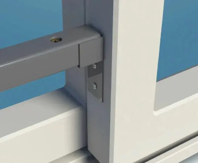 SecuBar Schuifpui – Positioneerhouder t.b.v. Basic Schuifpui en Schuifraam beveiliging Merkproduct