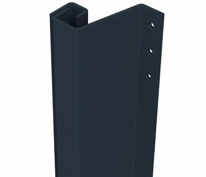 Beperkt Aanbod SecuStrip anti-inbraakstrip Plus buitendraaiend 2300 mm achterdeur terugligging 21-27 mm antracietgrijs