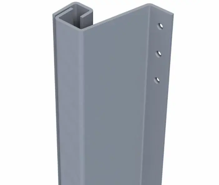 Shop Nu SecuStrip anti-inbraakstrip Plus buitendraaiend 2300 mm achterdeur terugligging 21-27 mm licht Grijs