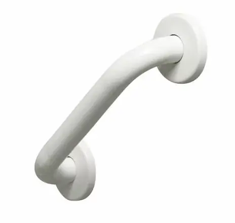 SecuCare wandbeugel 300 mm staal wit Op = Op