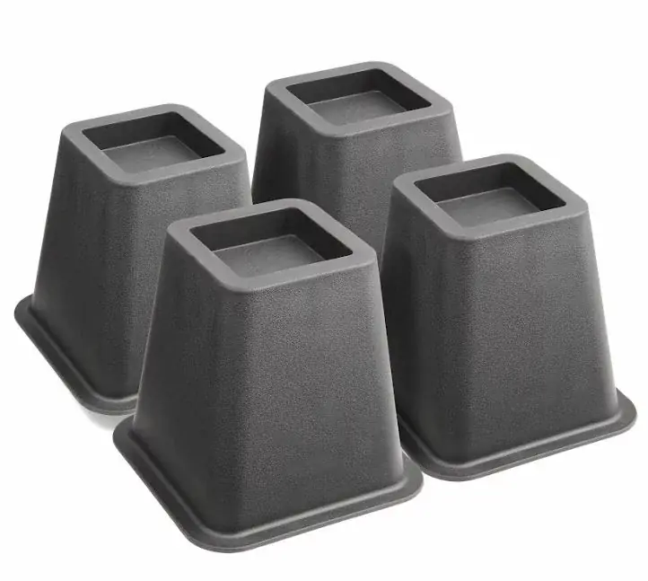 SecuCare bed/meubelverhoger 130 mm zwart Gratis Retour