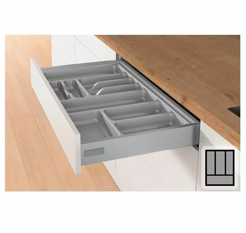 Meest Verkocht Bestekbak d 370-440mm – b 301-350mm zilverkleurig