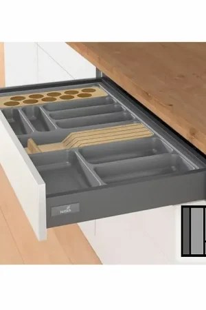 Uitverkoop Bestekbak d 370-440mm – b 601-700mm antraciet