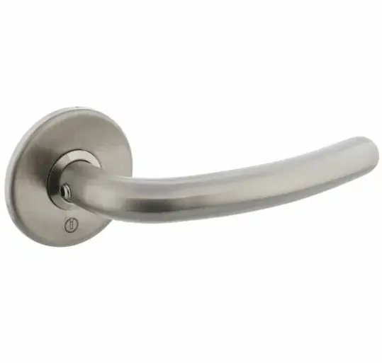 Meest Verkocht Intersteel deurklink Sabel/Slank op rozet met ring Ø16mm rvs geborsteld