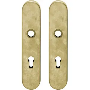 Shop Nu Intersteel SKG3 Veiligheid-schild PC72 doorgaand messing getrommeld