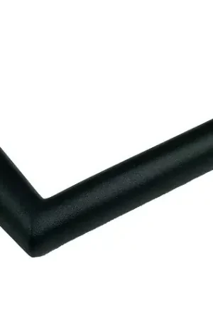 Merkproduct Enkele deurklink type 374 M6 modulair aluminium zwart