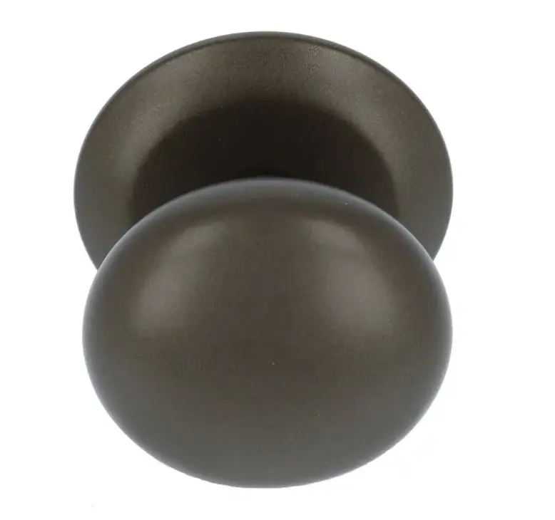 Aanbieding Voordeurknop BASICS LB65V Vast op rozet donker brons