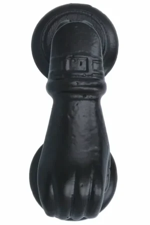 Deurklopper Mod. 4 staal zwart Favoriet