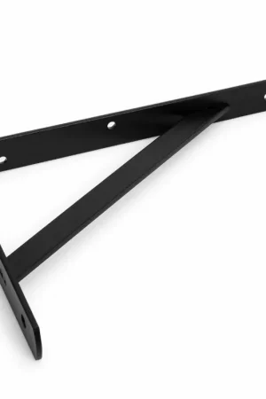 Plankdrager BEAM met schoor 255×395 mm staal zwart gelakt Direct Beschikbaar