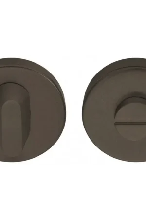 WC-sluiting rond blind 52 mm brons Direct Verzonden