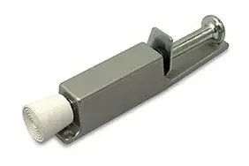 Deurvastzetter voetstift 25×120 mm zilvergrijs Uitverkoop