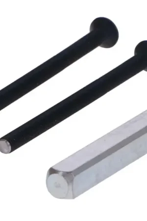Shop Nu S2 montageset voor hefschuifbeslag inbouwkom/greep zwart deurdikte 78-82 mm