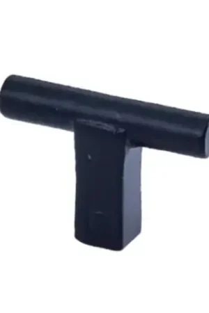 Meubelknop Jolie Core 50×12 mm zwart Seizoensaanbieding