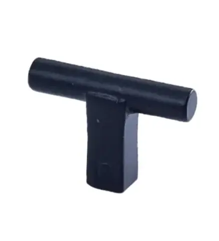 Meubelknop Jolie Core 50×12 mm zwart Seizoensaanbieding