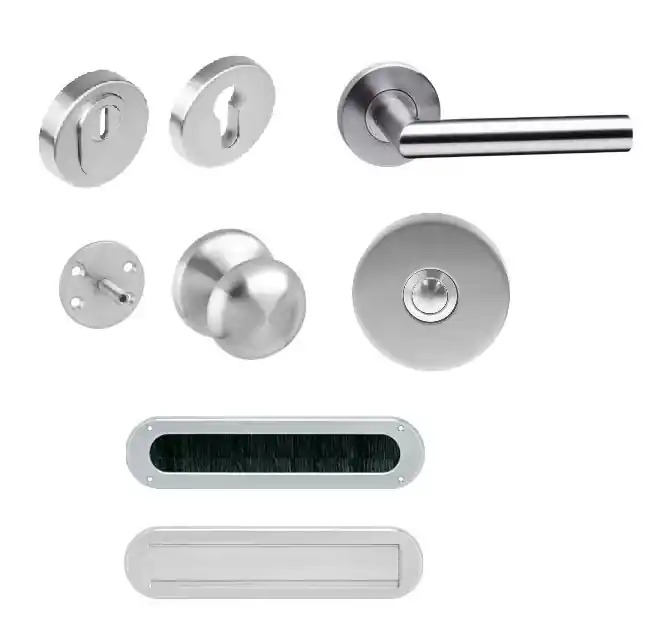 Snelle Levering Intersteel voordeurset SKG3 ronde uitvoering