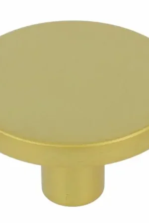 Betaalbaar Knop zamak 41 mm mat messing