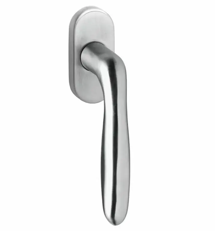 Intersteel raamkruk Jupiter op rozet rvs Speciale Aanbieding