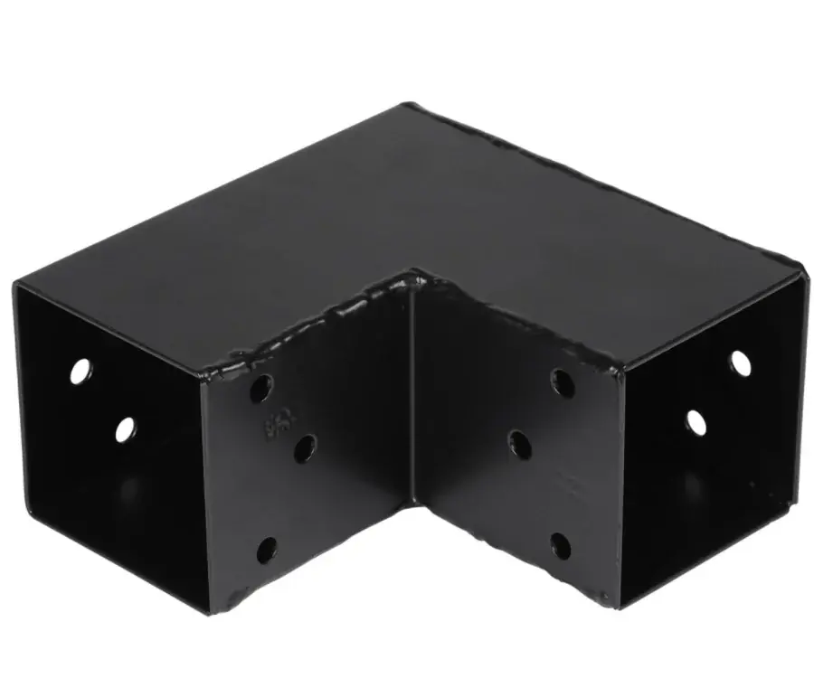 Direct Beschikbaar Starx paalverbinder type-L 70×70 mm zwart