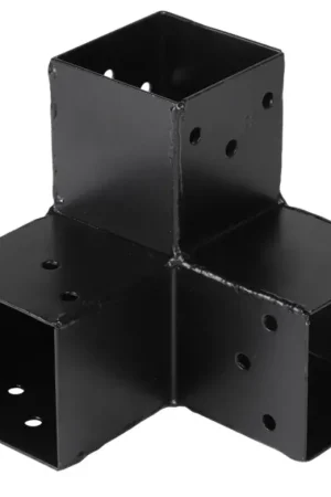 Exclusieve Aanbieding Starx paalverbinder type-Y 70×70 mm zwart