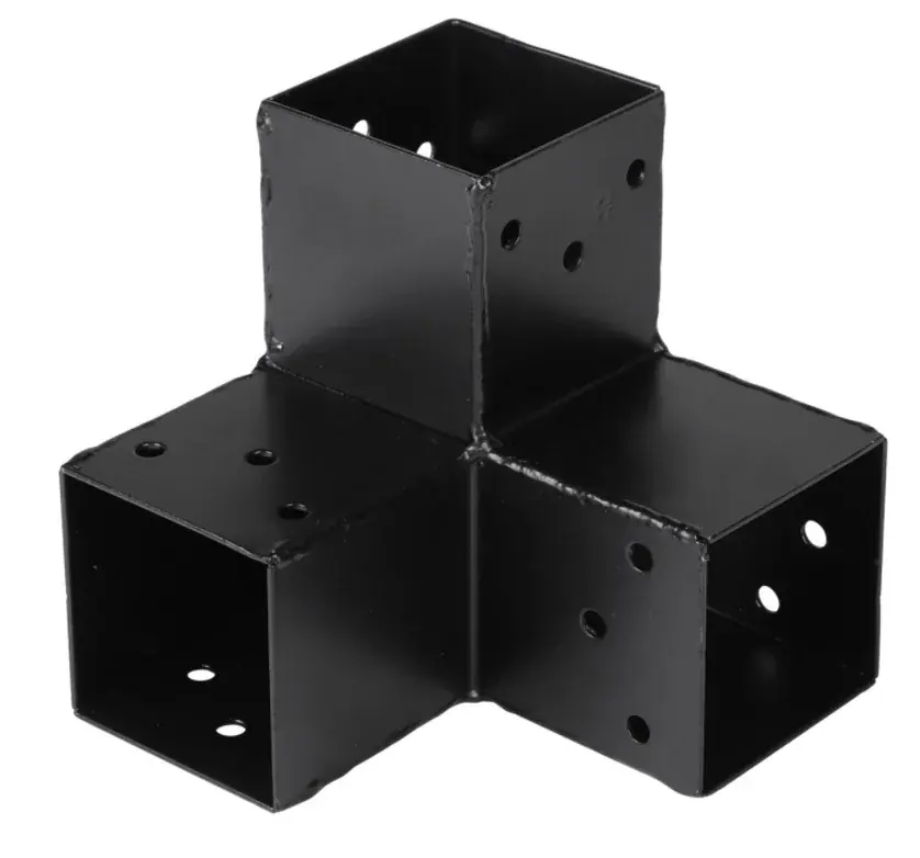 Exclusieve Aanbieding Starx paalverbinder type-Y 70×70 mm zwart