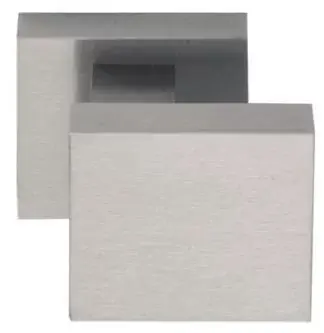 Voordeurknop SQUARE LSQ60V Vast Excentrisch PVD mat rvs Koopje