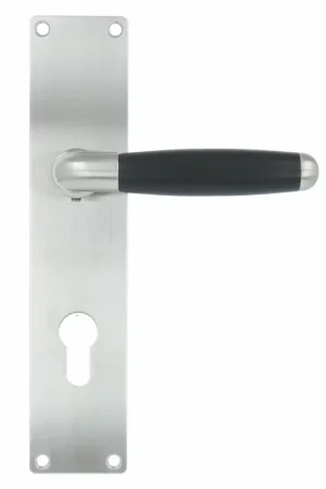 Weekendaanbieding Deurklink Met schild Ton Model 1933 PC72 mat nikkel