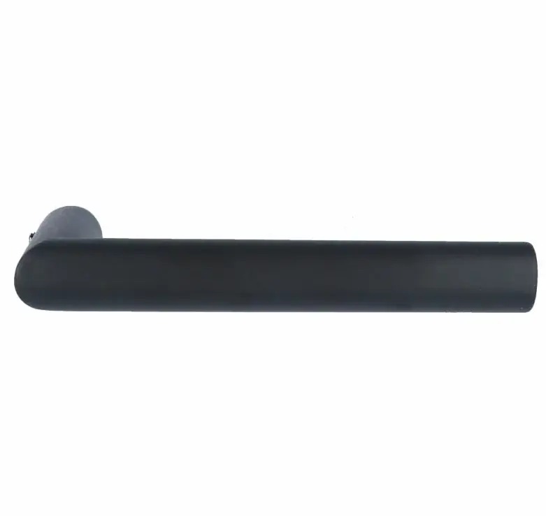 Enkele deurklink BASICS LBII-19-ZR zonder rozet mat zwart Premium