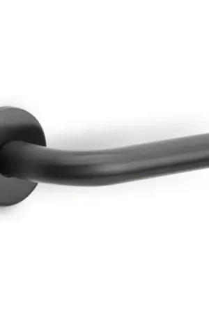 Koop Online Deurklink BASICS LBIII-19 op ronde rozet PVD gunmetal