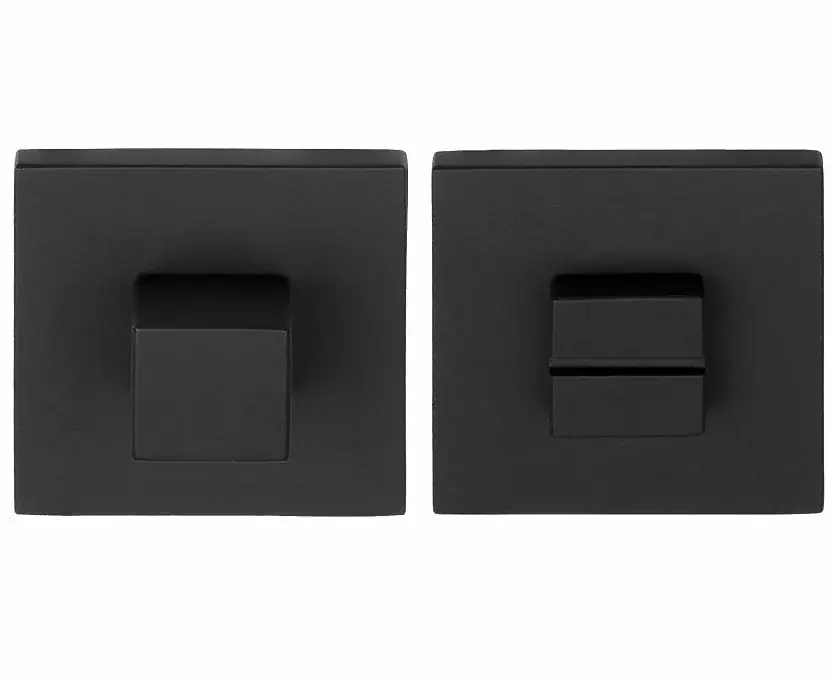 Toiletgarnituur SQUARE LSQWC50B mat zwart Aanbieding