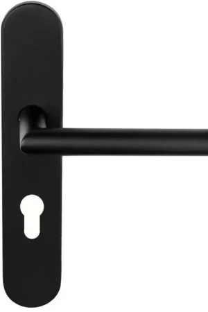 Weekendaanbieding Deurklink op schild PC55 BASICS LBII-19P13Y55 mat zwart