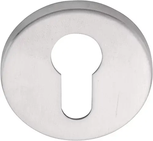 Cilinderplaatje BASICS LBY50 6 mm gepolijst rvs Populair