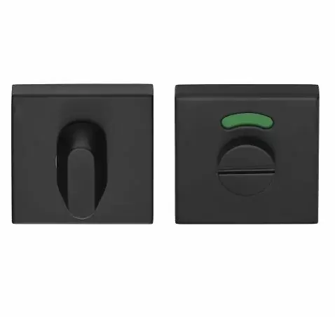 Toiletgarnituur BASICS BSQWC53 PVD gunmetal Tijdelijk Beschikbaar