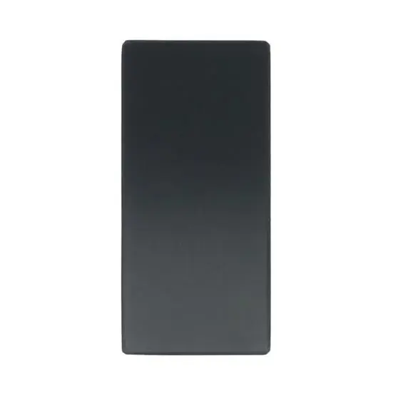 Blind plaatje SQUARE LSQB32 rechthoekig PVD gunmetal Koopje