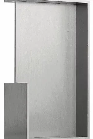 Alleen Vandaag Schuifdeur-/Inlaatkom LSQ160A38 deurdikte 38 mm mat rvs