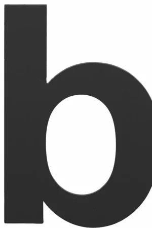 BASICS Huisnummer LBHN100-B mat zwart Bestel Nu