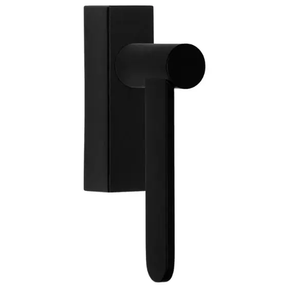 Gecertificeerd Draaikiepgarnituur TENSE BB102-DKLOCK links mat zwart