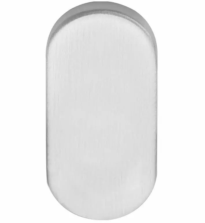 Gratis Retour Blind plaatje ovaal BASICS LBB32 mat rvs